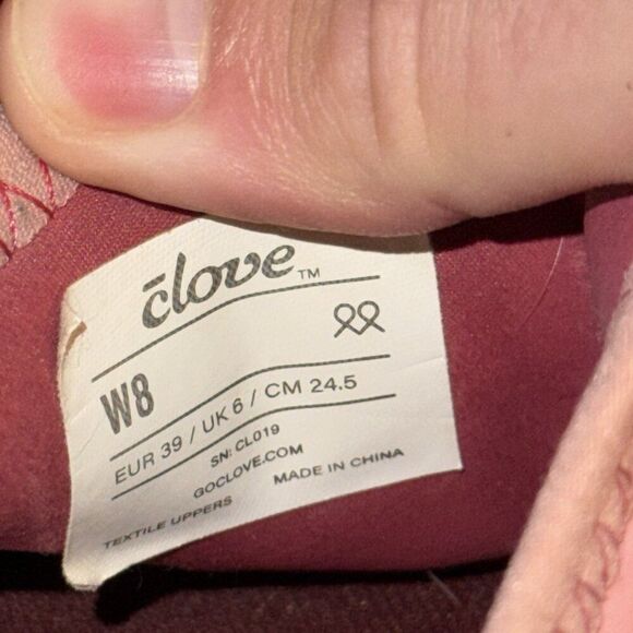 Clove Pink Nursing Comfort Slip On Shoes Nurse Sneakers Women’s Size 8 - Picture 8 of 8